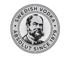 SWEDISH VODKA ABSOLUT SINCE 1879