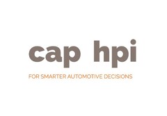 cap hpi FOR SMARTER AUTOMOTIVE DECISIONS