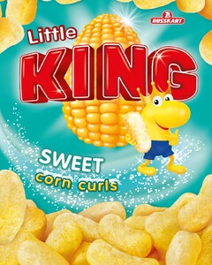 RUSSKART Little KING SWEET corn curls