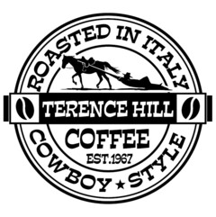 Terence Hill COFFEE ROASTED IN ITALY COWBOY STYLE
