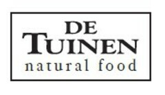 DE TUINEN NATURAL FOOD