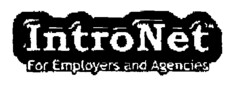 IntroNet For Employers and Agencies