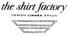 the shirt factory DESIGN LINNÉA BRAUN