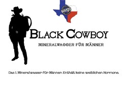 Black Cowboy Mineralwasser für Männer. Das 1. Mineralwasser für Männer. Enthält keine weiblichen Hormone.