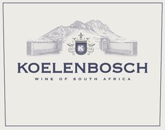 Koelenbosch Wine of South Africa
