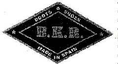 B.K.R. BOOTS & SHOES MADE IN SPAIN