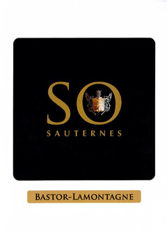 SO SAUTERNES BASTOR-LAMONTAGNE