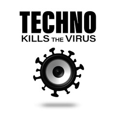 TECHNO KILLS THE VIRUS