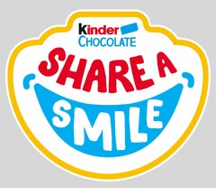 KINDER CHOCOLATE SHARE A SMILE