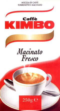 MISCELA DI CAFFE' TORREFATTO E MACINATO Caffè KIMBO Macinato Fresco