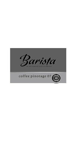 Barista he who acquired levels of experience coffe pinotage 07