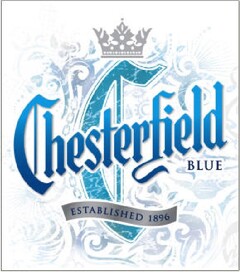 Chesterfield Blue Established 1896