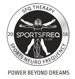 SFQ THERAPY SPORTSFREQ by ANF 2016 SPORTS NEURO FREQUENCY POWER BEYOND DREAMS