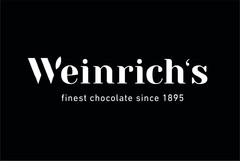 Weinrich`s finest chocolate since 1895