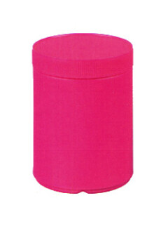 The mark consist of a three dimensional representation of a container shape appearing in and combined with the pink colour Pantone ref. 226C.