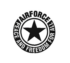 AIRFORCE PEACE AND FREEDOM FOR ALL