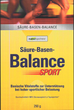 naturapotheke Säure-Basen-Balance Sport