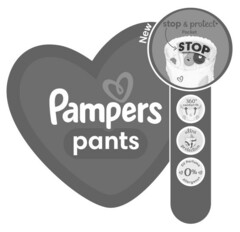 PAMPERS PANTS NEW STOP & PROTECT POCKET
