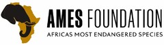 AMES FOUNDATION AFRICAS MOST ENDANGERED SPECIES