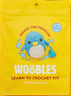 PIERRE THE PENGUIN THE WOOBLES LEARN TO CROCHET KIT FOR BEGINNERS