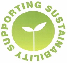 SUPPORTING SUSTAINABILITY