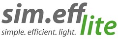 Sim.efflite, simple. efficient. light.