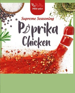 Paprika Chicken Mild spice Supreme Seasoning