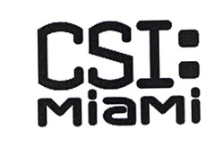 CSI: MiaMi