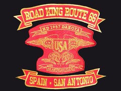 ROAD KING ROUTE 66 HD 1957 DAKOTA USA AN AMERICAN LEGEND SPAIN SAN ANTONIO