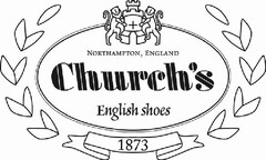 NORTHAMPTON, ENGLAND CHURCH'S ENGLISH SHOES 1873