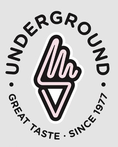 UNDERGROUND GREAT TASTE SINCE 1977