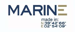 MARINE MADE IN: N39º42´66" E02º54´09"