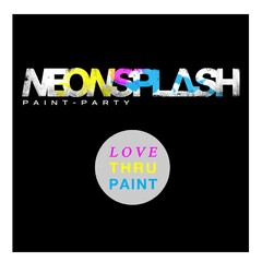 NEONSPLASH PAINT-PARTY LOVE THRU PAINT