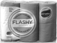 Colour your life FLASHY BY PAMPILAR Colour for all pampilar ternura feita papel