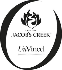 Since 1847 JACOB'S CREEK UnVined