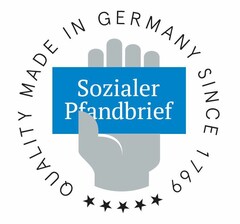 Sozialer Pfandbrief Quality made in Germany since 1769