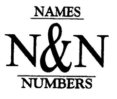 NAMES N&N NUMBERS