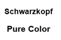 Schwarzkopf Pure Color