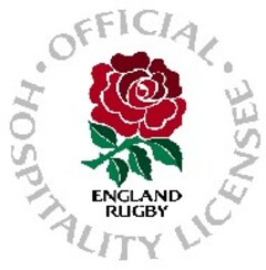 OFFICIAL HOSPITALITY LICENSEE ENGLAND RUGBY