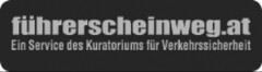 führerscheinweg.at Ein Service des Kuratoriums für Verkehrssicherheit