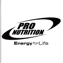 PRO NUTRITION Energy for Life