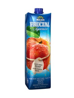 FRUCTAL Superior ČISTI OKUS BRESKEV PURE PEACH TASTE