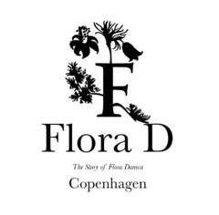 F FLORA D The Story of Flora Danica Copenhagen