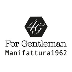 4G FOR GENTLEMAN MANIFATTURA1962