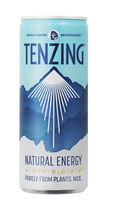 INSPIRED BY A TRADITIONAL HIMALAYAN SHERPA RECIPE TENZING NATURAL ENERGY PURELY FROM PLANTS. NICE.