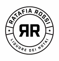 RATAFIA ROSSI LIQUORE DEI NOTAI