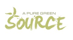 a pure green source