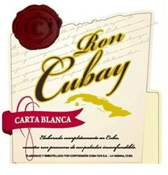 RON CUBAY CARTA BLANCA