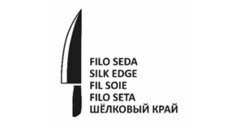 FILO SEDA SILK EDGE FIL SOIE FILO SETA ШЁЛКОВЫЙ КРАЙ