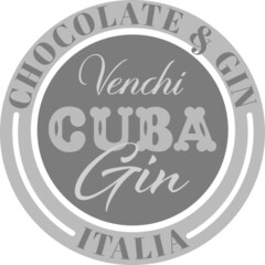 VENCHI CUBA GIN ITALIA CHOCOLATE & GIN